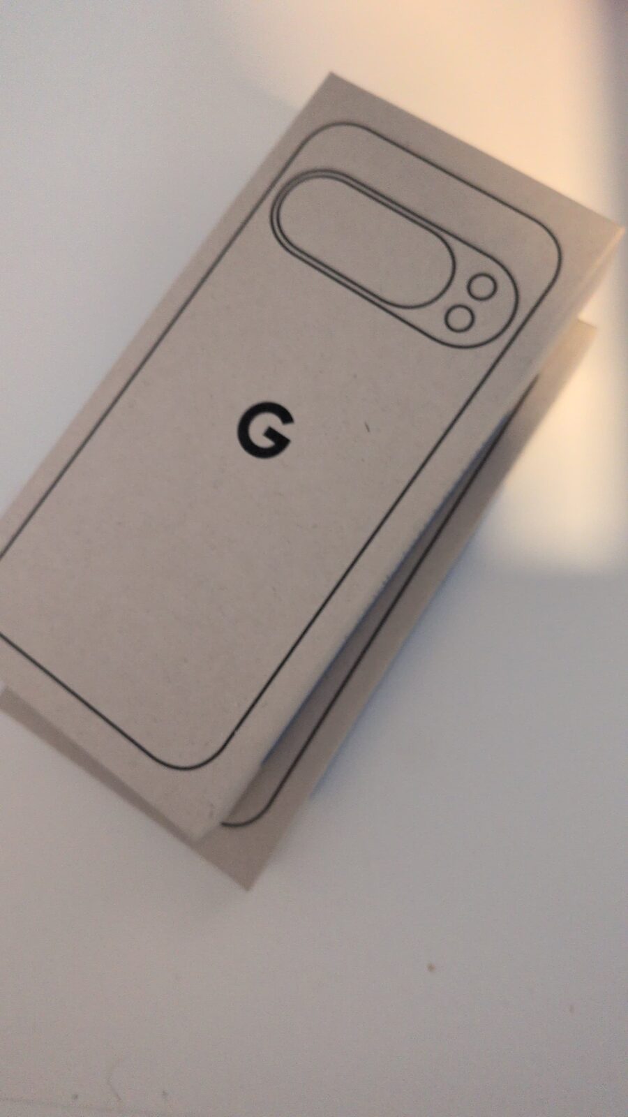 Sealed Pixel retail box, top-down